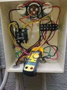 well pump switch electrical components